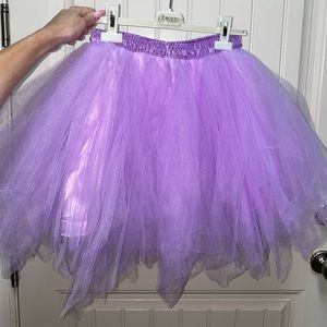 NEVER BEEN WORN Purple Tulle TuTu Skirt!